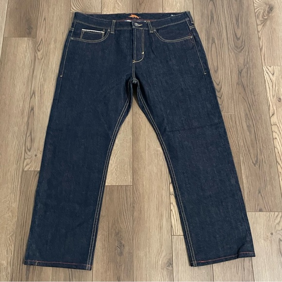 Tommy Bahama Vintage Slim Kaihara Denim Blue Jeans Mens 36 - Picture 1 of 11